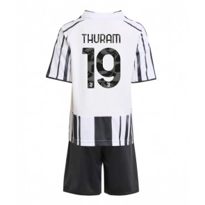 Juventus Khephren Thuram #19 Kotipaita Lapsille 2025-26 Lyhythihainen (+ shortsit)